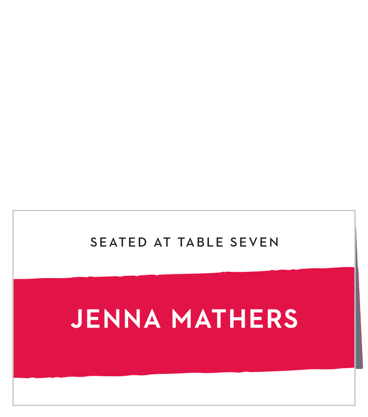 Torn Paper Place Cards