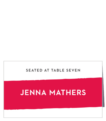 Torn Paper Place Cards