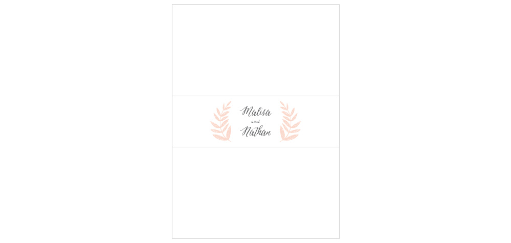 Wedding Wreath Wedding Belly Bands