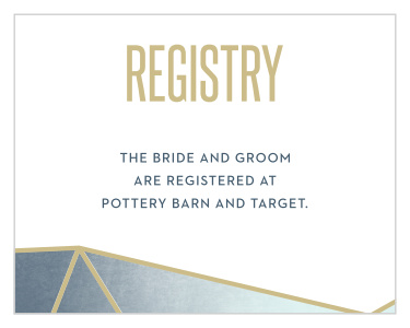 Gleaming Gemstone Registry Cards
