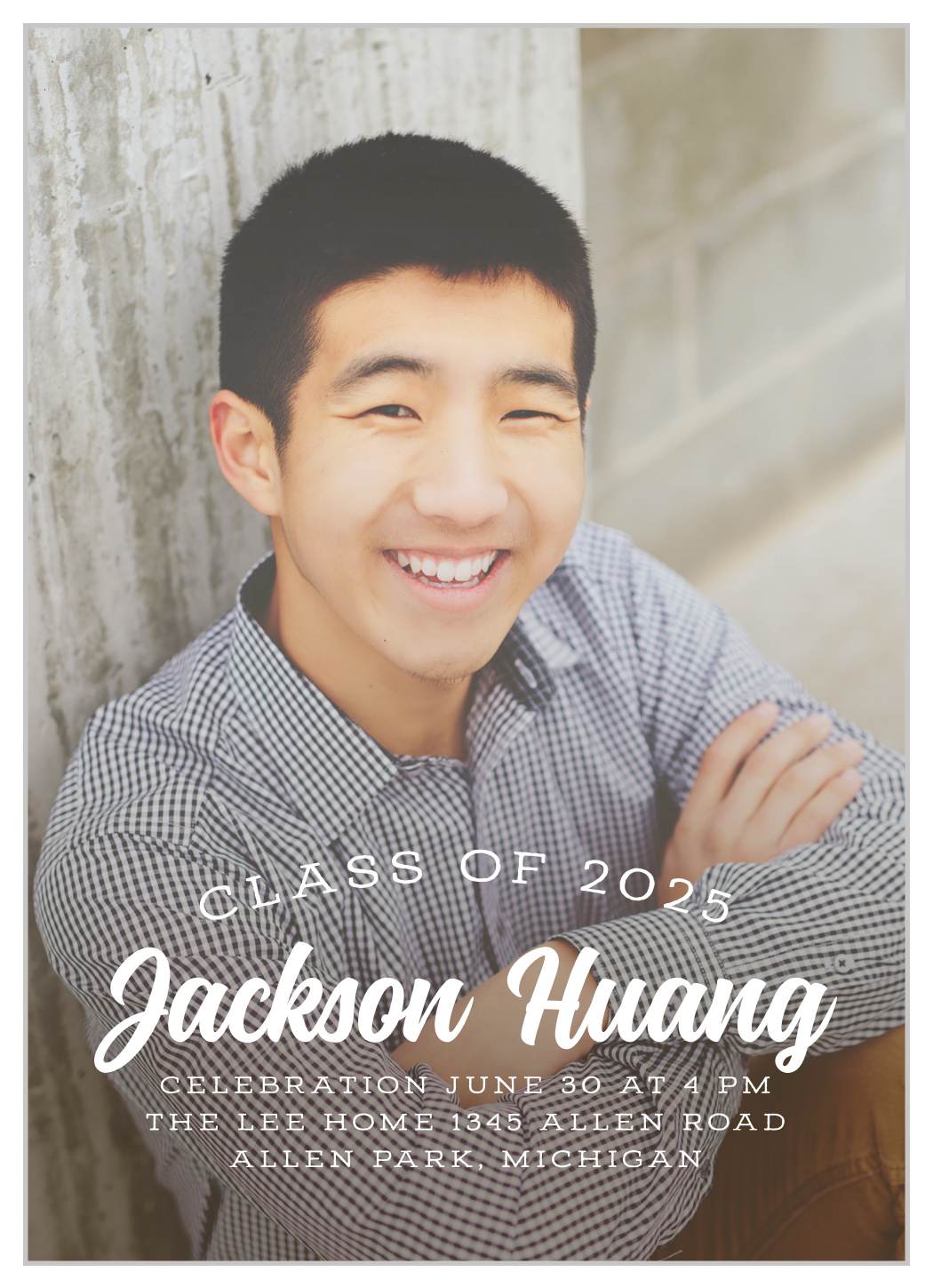 Streaming Senior Graduation Invitations