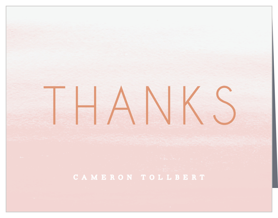 Cloud Wisps Graduation Thank You Cards