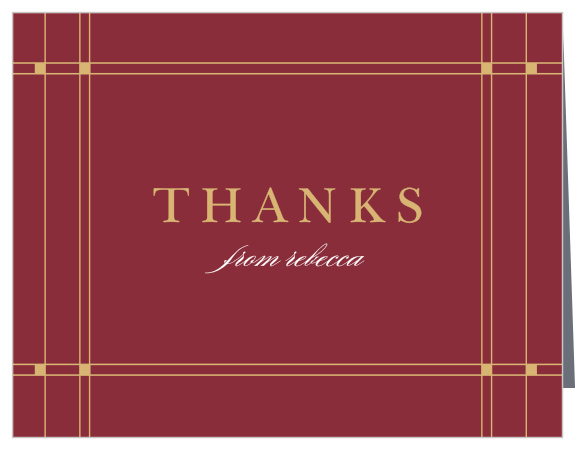 Arts & Crafts Graduation Thank You Cards