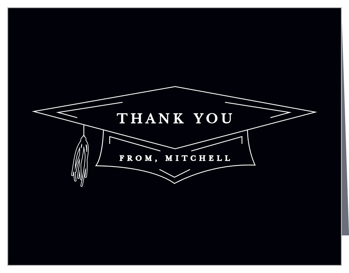 Counts & Corners Graduation Thank You Cards