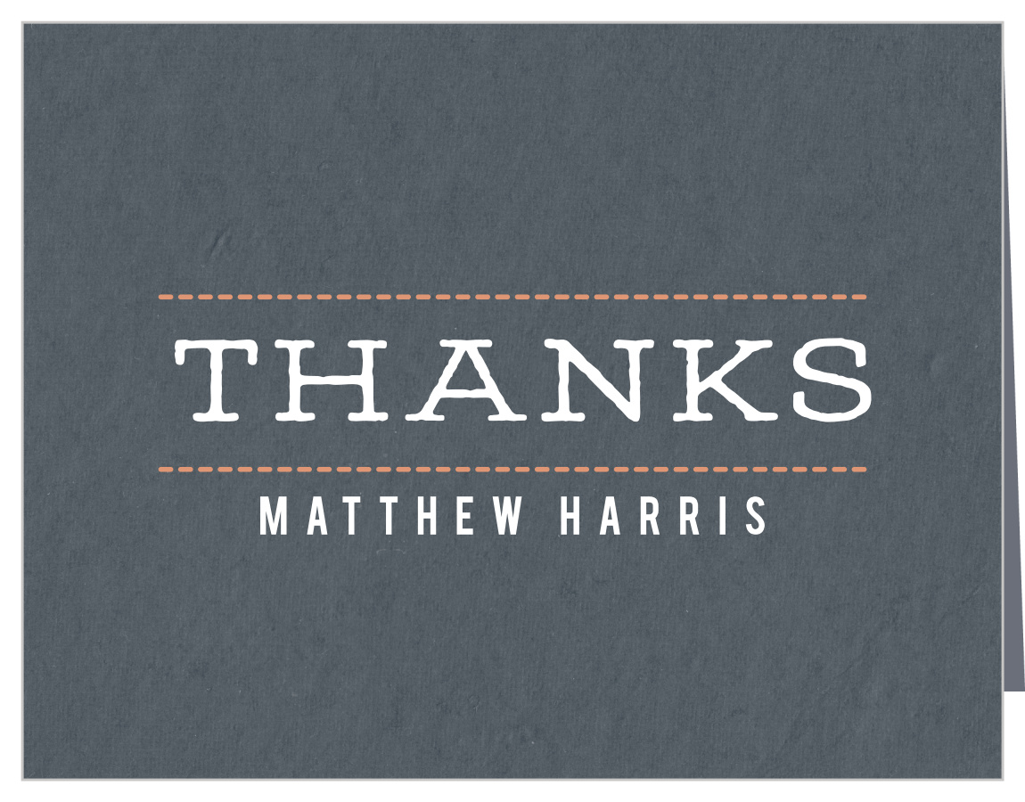 Looming Horizons Graduation Thank You Cards
