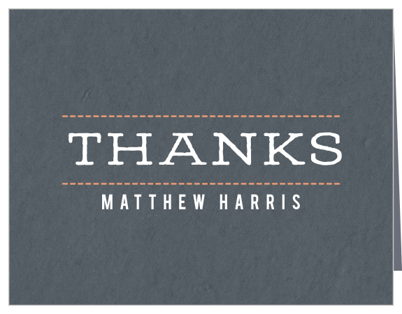 Looming Horizons Graduation Thank You Cards