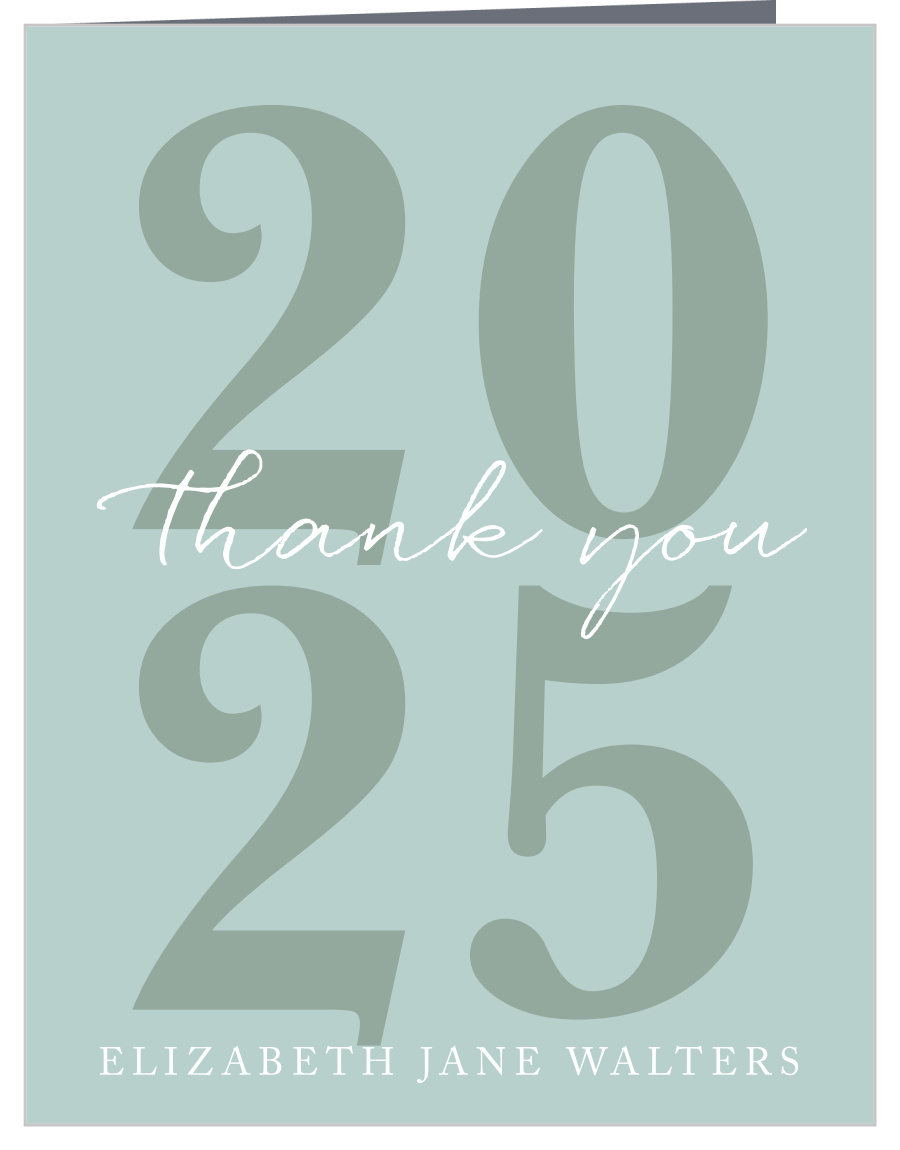 This Year Graduation Thank You Cards
