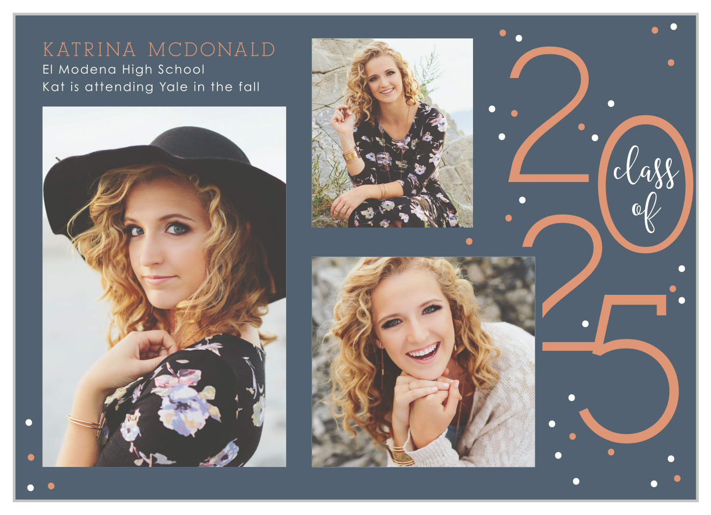 Snapshot Frame Graduation Announcements