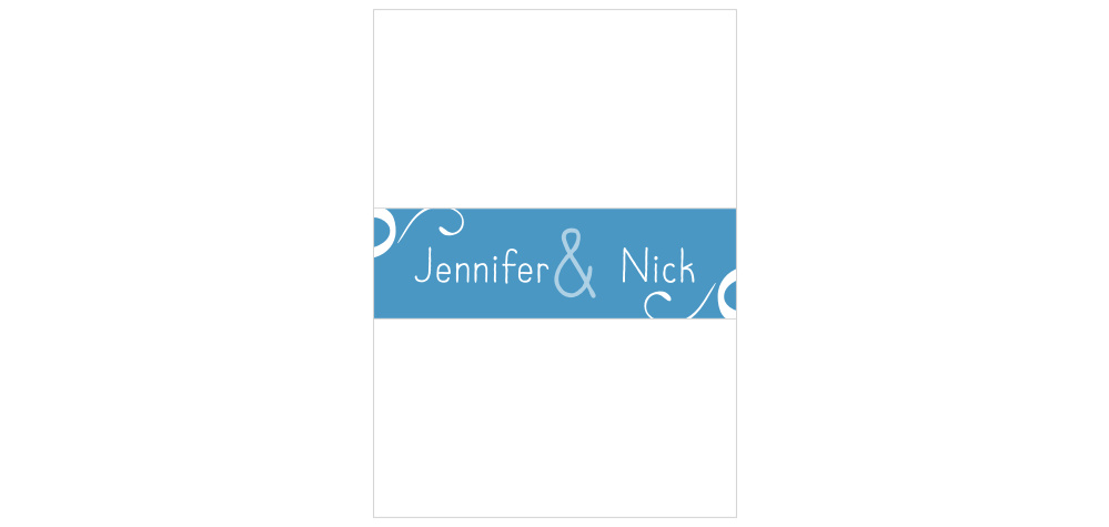 Simple Swirls Belly Band
