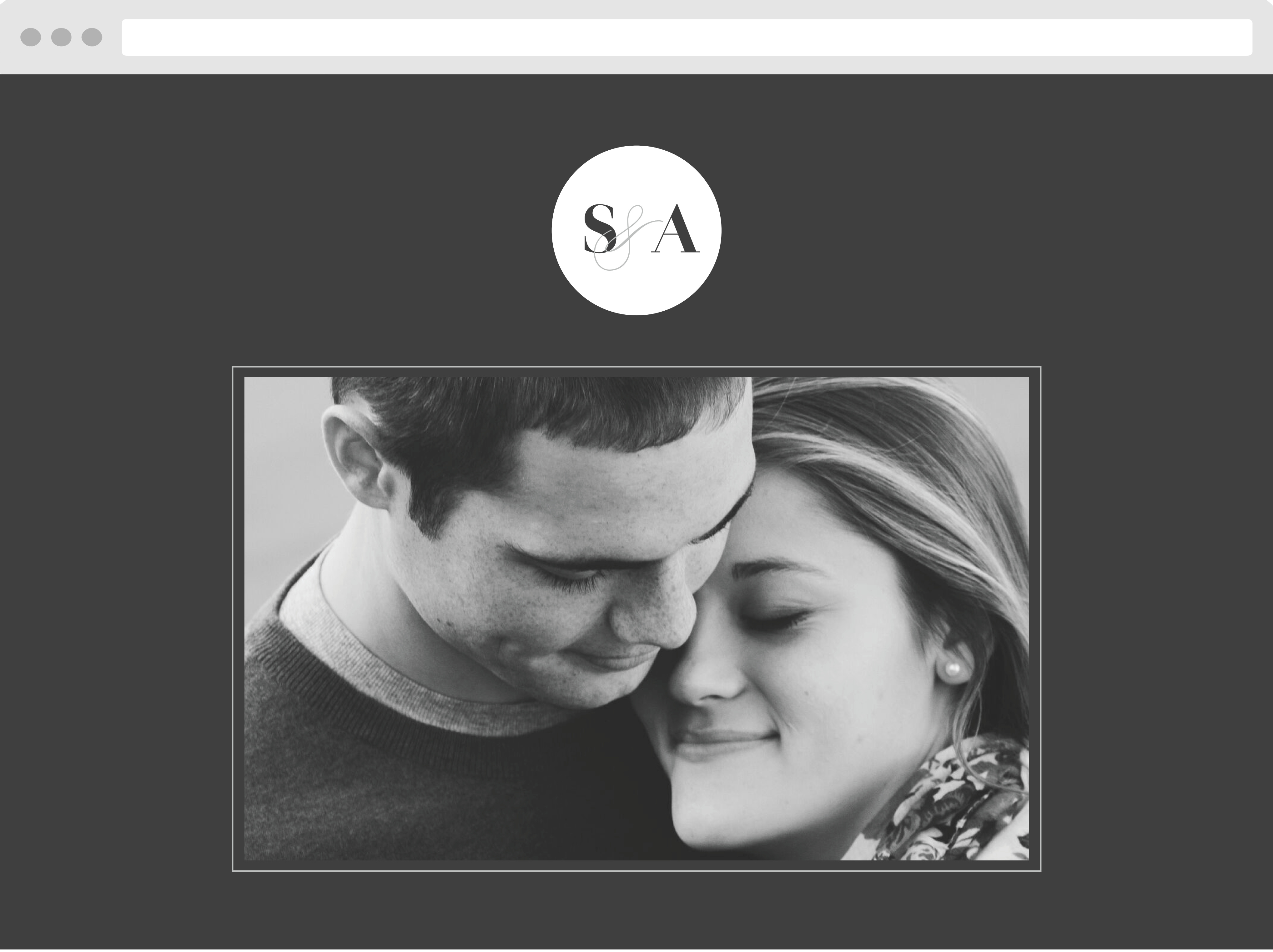 Framed Forever Wedding Website