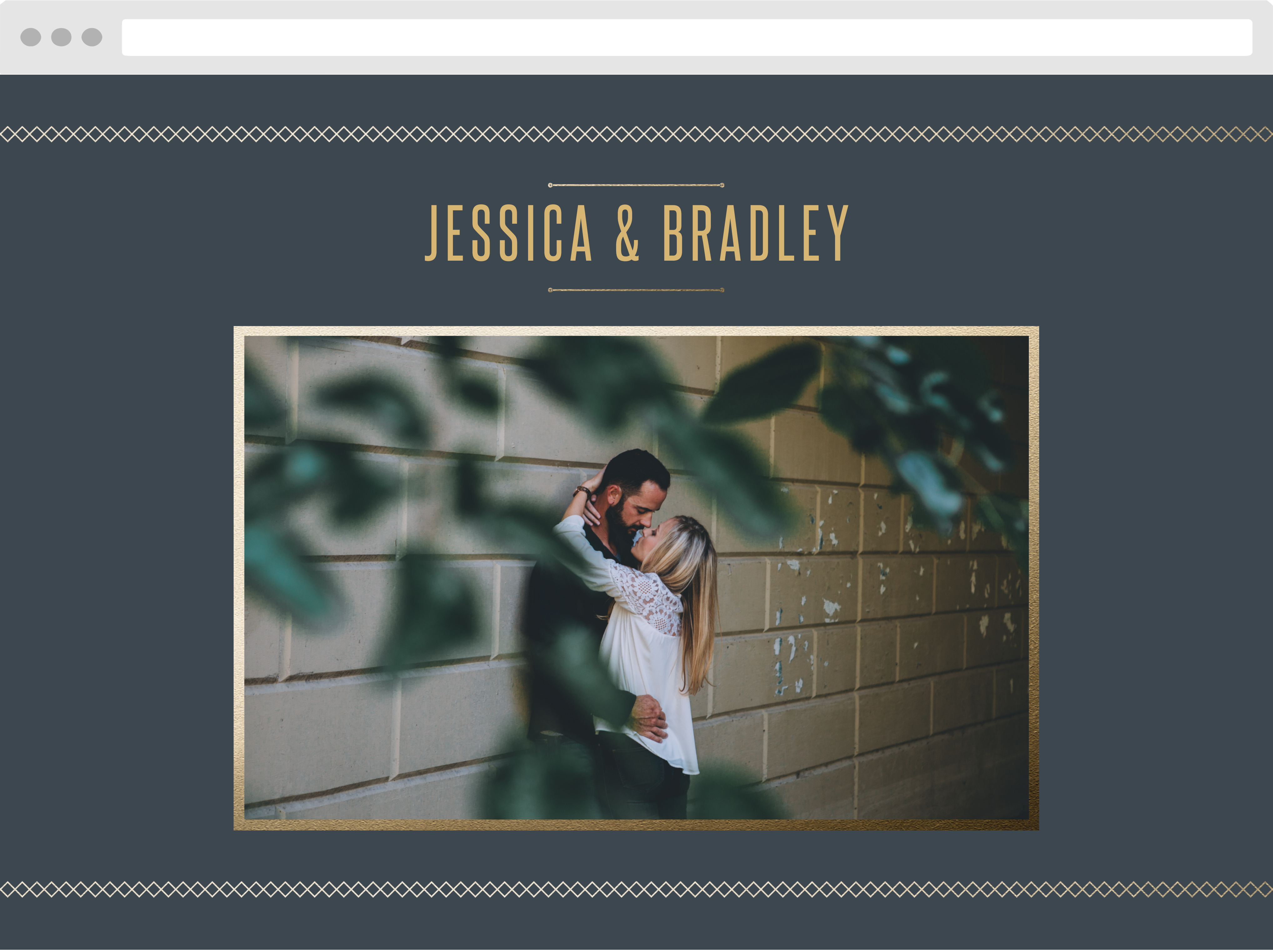 Marvelous Manor Wedding Website