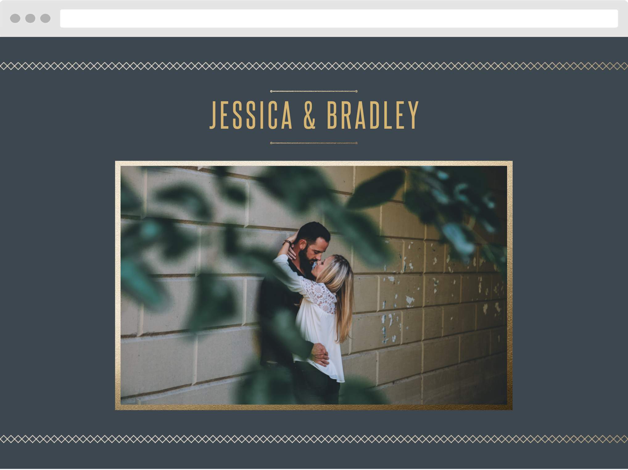 Marvelous Manor Wedding Website