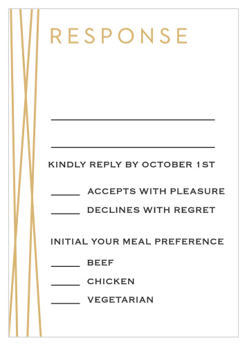 Cross Over Response Cards