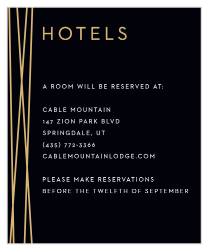 Cross Over Accommodation Cards
