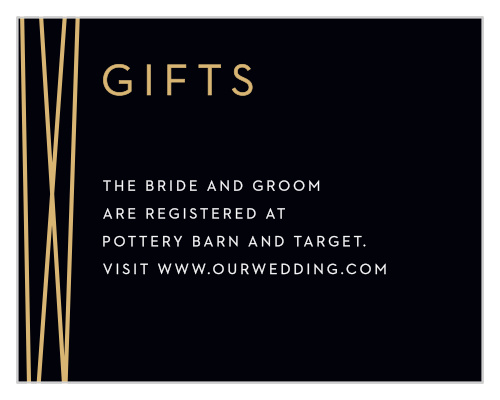 Cross Over Registry Cards