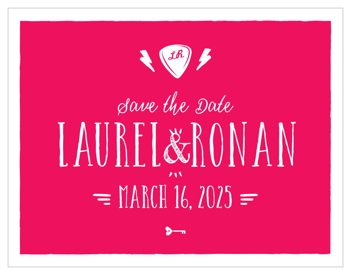 Cupid's Keys Save the Date Magnets