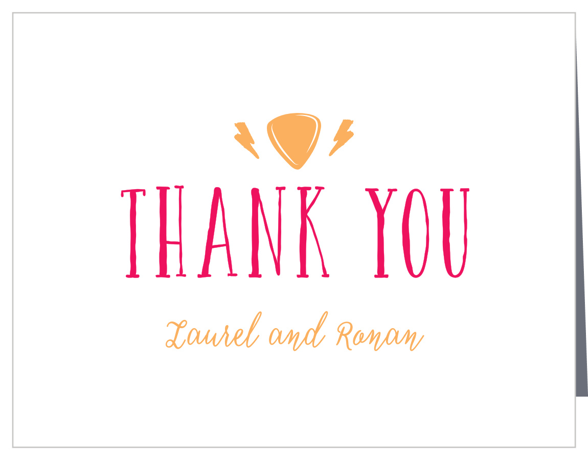 Cupid's Keys Wedding Thank You Cards