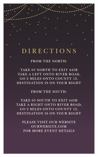 Light & Lantern Direction Cards