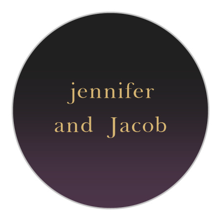 Light & Lantern Wedding Stickers