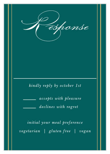 Striped Swash Response Cards