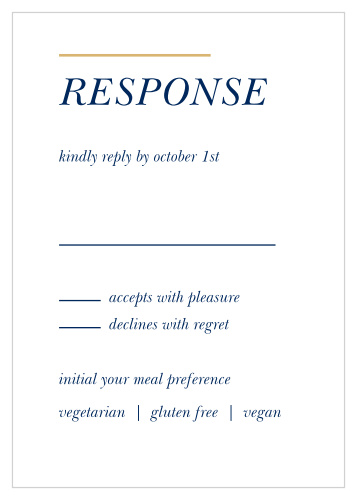 Stacked Italic Response Cards