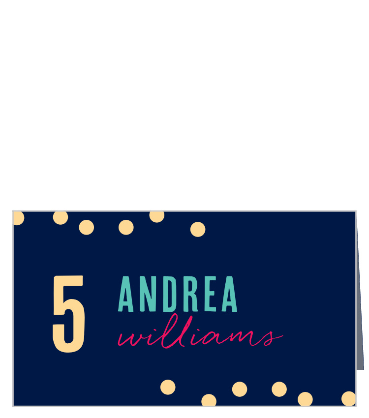 Color Pop Place Cards