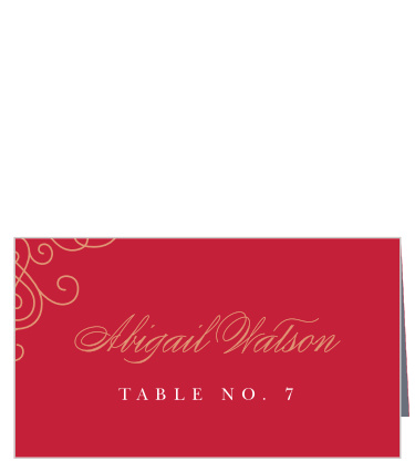 Color of Love Place Cards