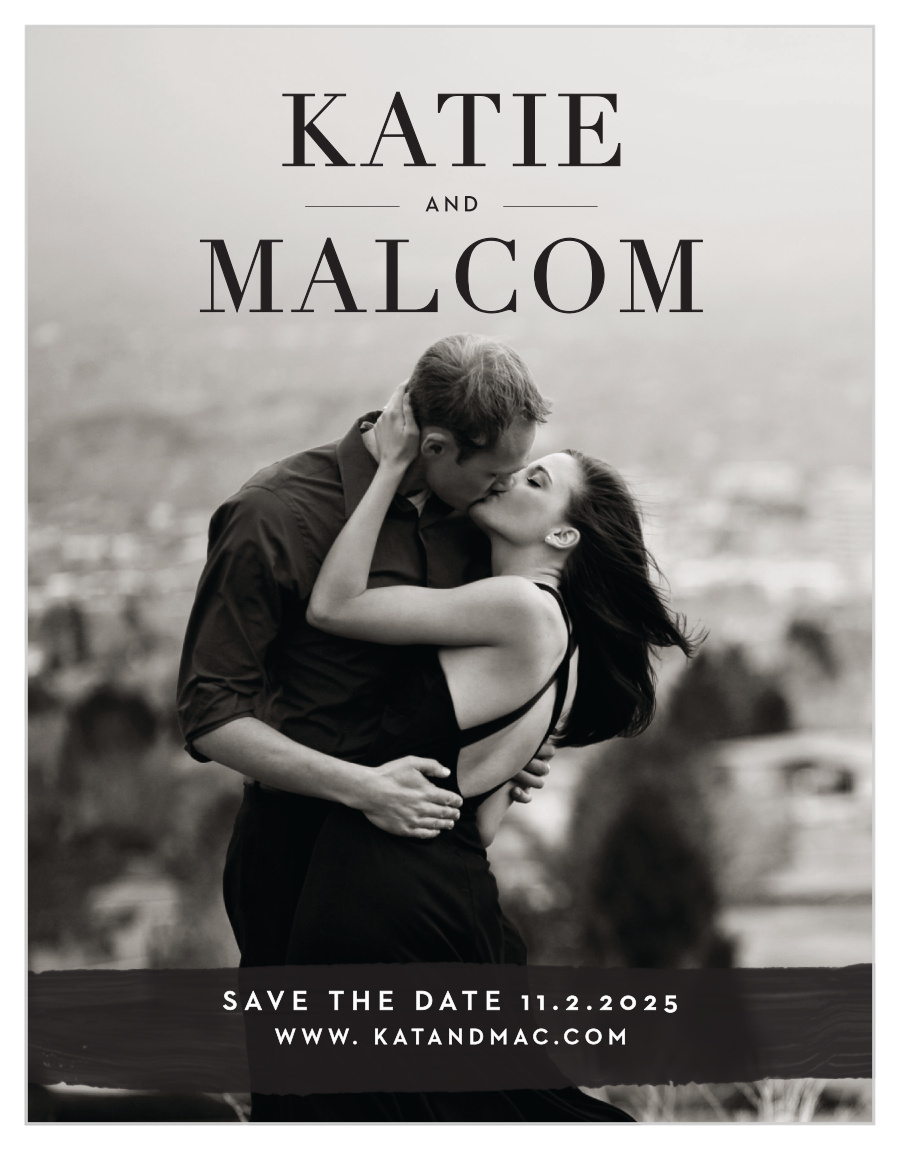 Modern Art Save the Date Magnets