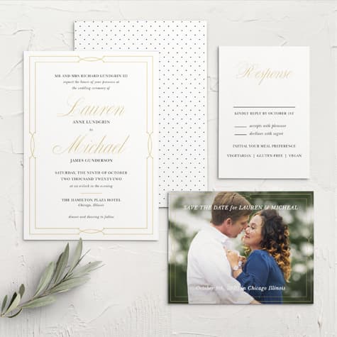 Love Knots Wedding Invitations