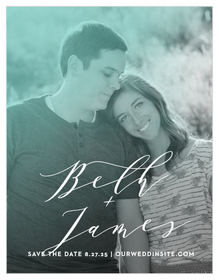 Our Ocean Spray Save-the-Date Cards ensure that your loved ones mark their calendars well in advance of your special day.