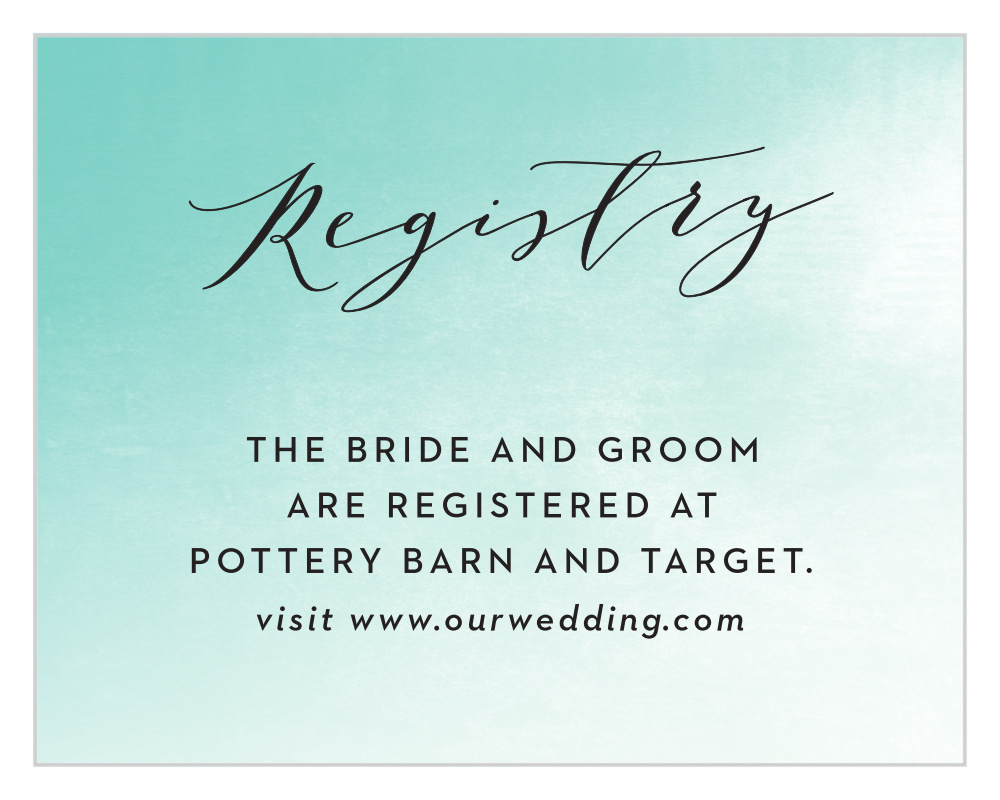 Ocean Spray Registry Cards