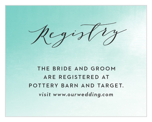 Ocean Spray Registry Cards