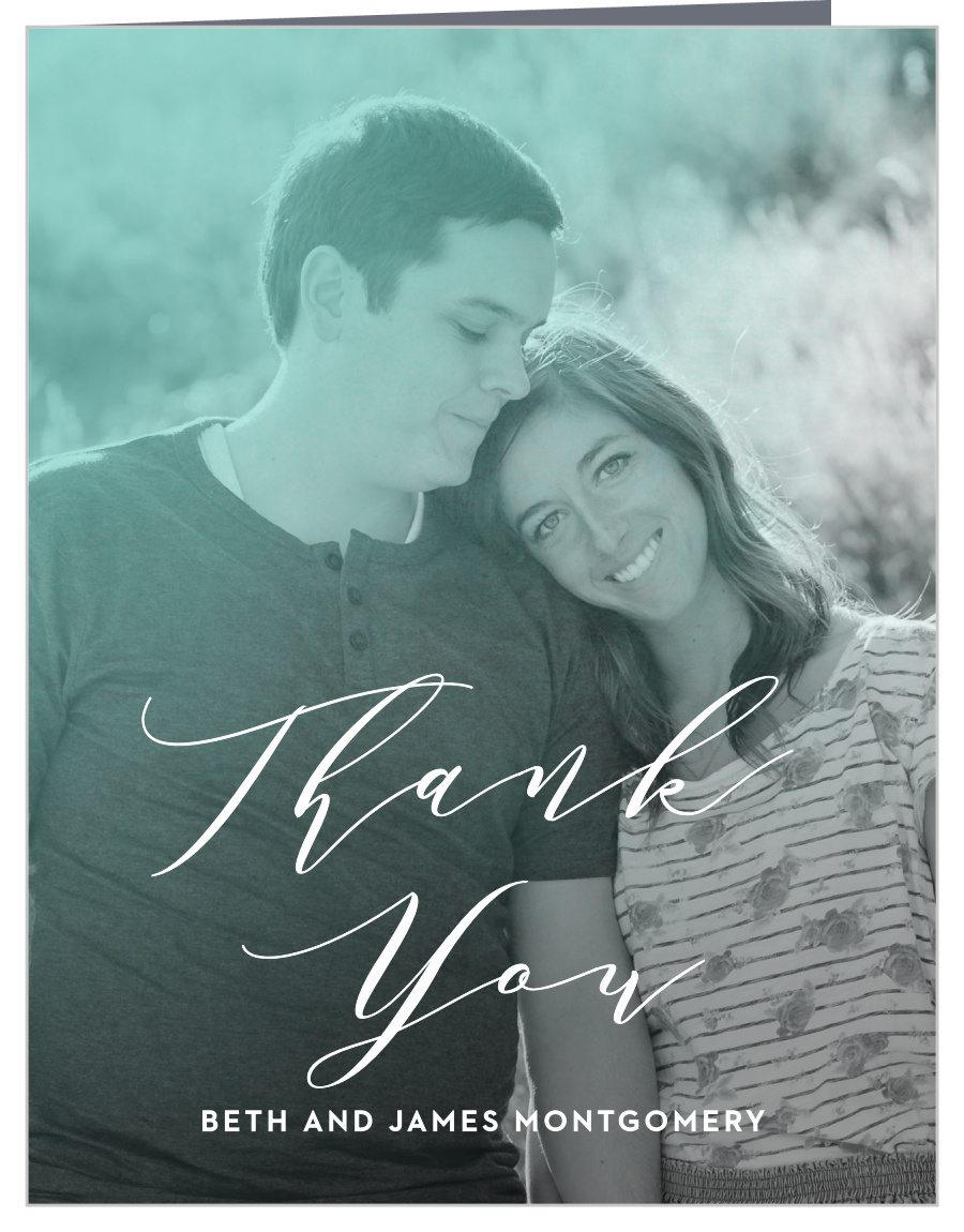 Ocean Spray Wedding Thank You Cards