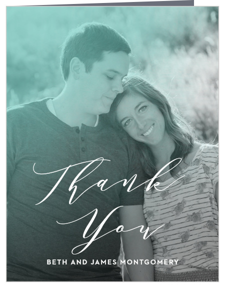 Ocean Spray Wedding Thank You Cards