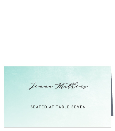 Ocean Spray Place Cards