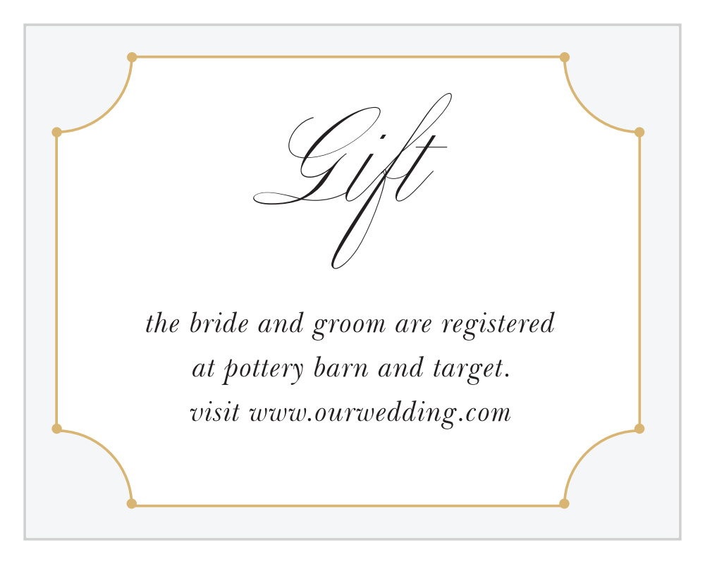 New Deco Frame Registry Cards