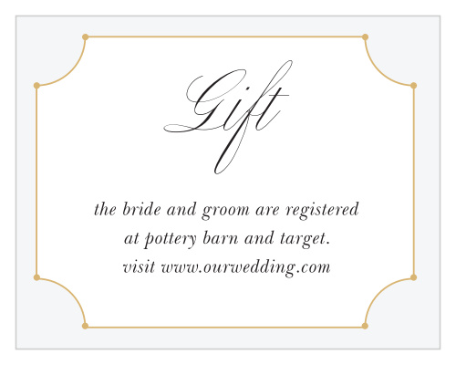 New Deco Frame Registry Cards