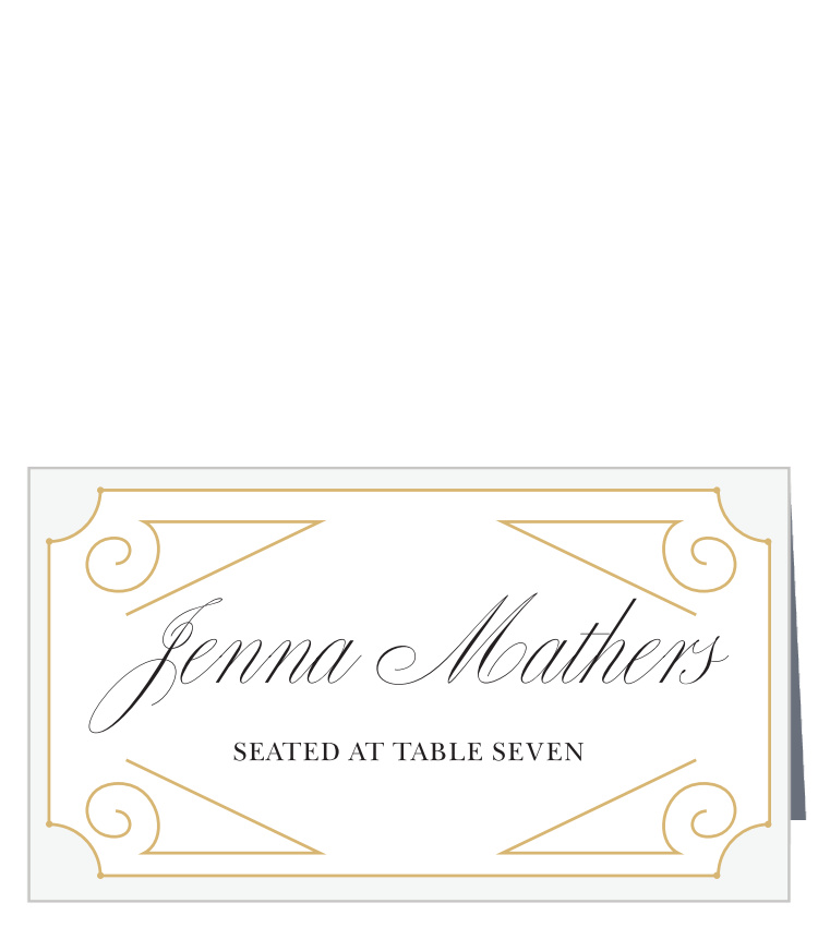 New Deco Frame Place Cards
