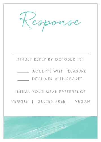Ocean Watercolor Response Cards