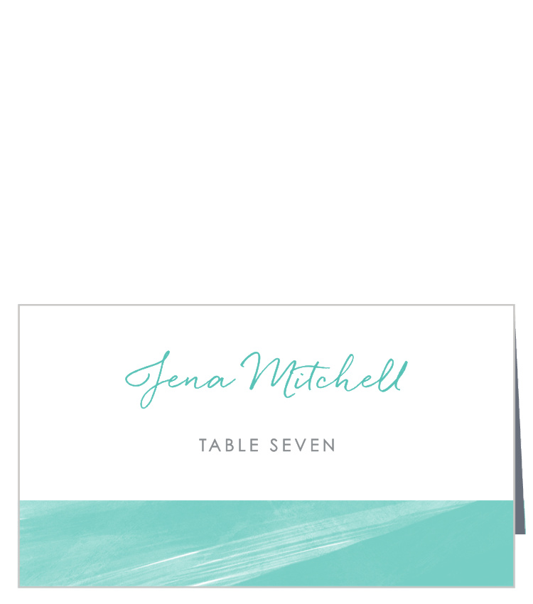 Ocean Watercolor Place Cards