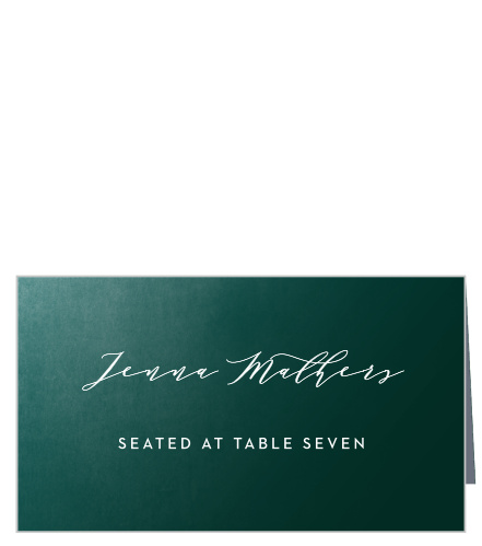 Modern Ombre Place Cards