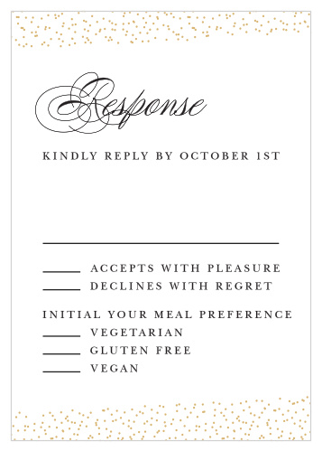 Luminous Sparkles Response Cards