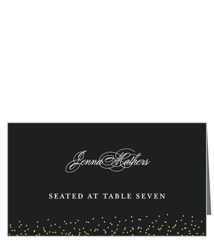 Luminous Sparkles Place Cards