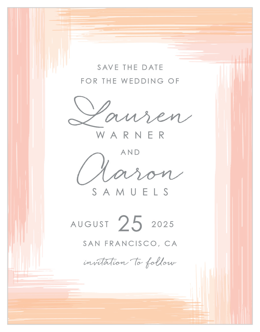 Artful Gallery Save the Date Magnets
