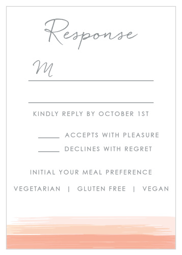 Artful Gallery Response Cards