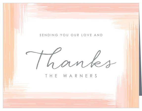 Artful Gallery Wedding Thank You Cards