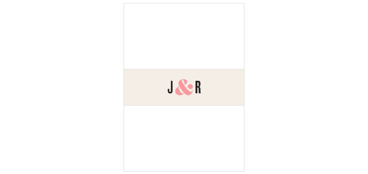 Color Block Wedding Belly Bands