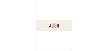Color Block Wedding Belly Bands