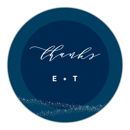 Stunning Starlight Wedding Stickers