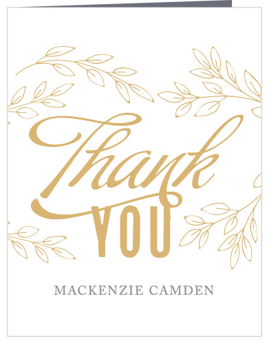 Bold & Bright Bridal Shower Thank You Cards